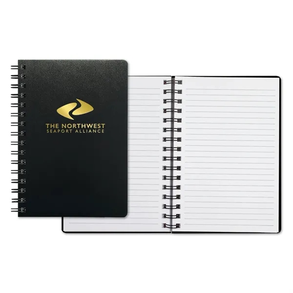 WireO Flex Slimline Medio White Lined Pg Journal... from ASI 68507 The Magnet Group / Castelli
