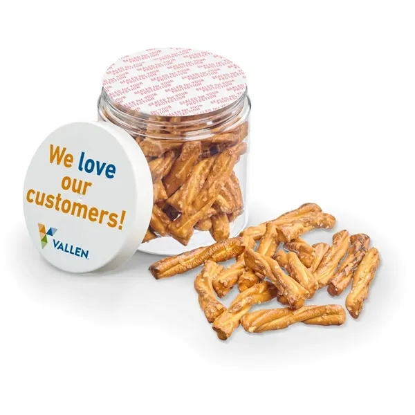 Make a bigger impression with this generous jar of mini pretzel... from ASI 55583 GMG Pen