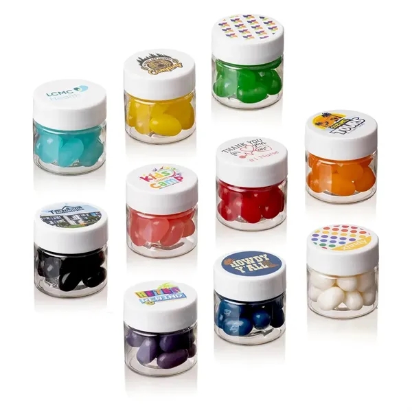 Sweeten your brand with this mini container of colorful Jelly Beans—a... from ASI 55583 GMG Pen
