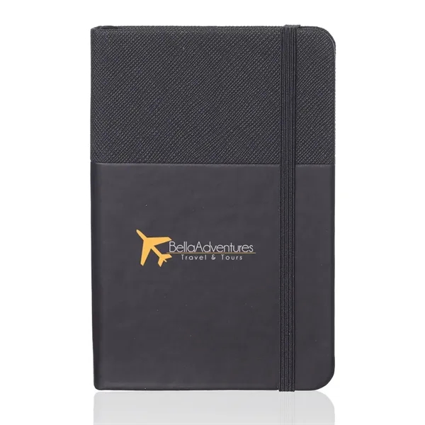 88-page hardcover journal notebook with elastic band bookmark in five colors.... from ASI 39552 BEL Promo