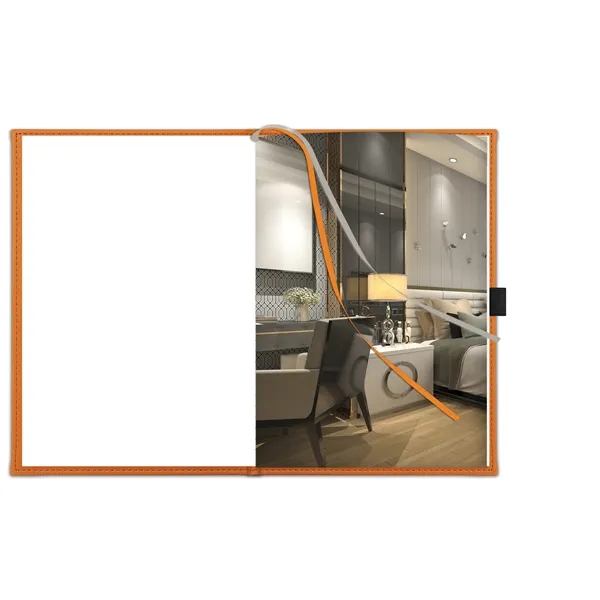 7x9.5 textured padded journal in vibrant colors, 125 sheets lined filler,... from ASI 91340 Journalbooks/Timeplanner Calendars