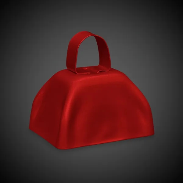 3" orange metal cowbell with loop handle.... from ASI 42016 Brighter Promotions Inc