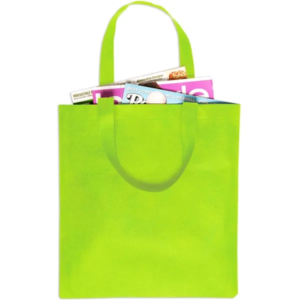 Non woven tote bag made from 80 GSM non-woven polypropylene, measures... from ASI 52840 Evans Manufacturing