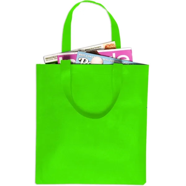 Non woven tote bag made from 80 GSM non-woven polypropylene, measures... from ASI 52840 Evans Manufacturing