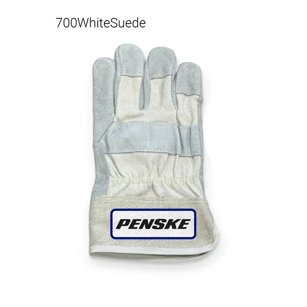 Suede Cowhide Leather Work Gloves, Rugged, durable gloves designed for construction,... from ASI 30226 A J J Enterprises