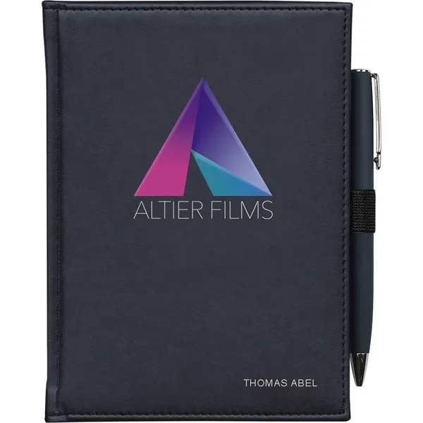 5x 7 smooth stitched padded journal, deboss imprint, 125 sheets lined... from ASI 91340 Journalbooks/Timeplanner Calendars