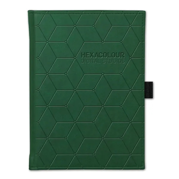 5x 7 smooth stitched padded journal, deboss imprint, 125 sheets lined... from ASI 91340 Journalbooks/Timeplanner Calendars