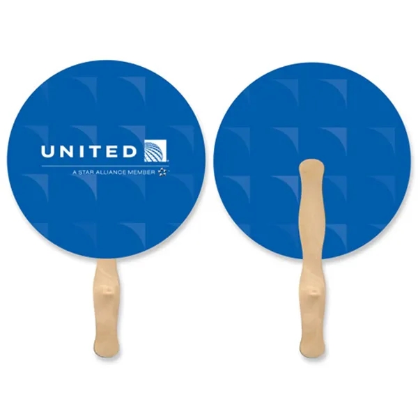 Two Sided Paper Fan With Sturdy Handle And Easy Grip.... from ASI 57956 Graphco line