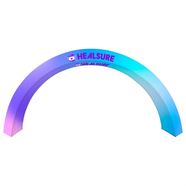 20'w Dimensional Archway, aluminum frame, full color imprint on 240g Stretch... from ASI 49891 Discount Marketing Products / DMP