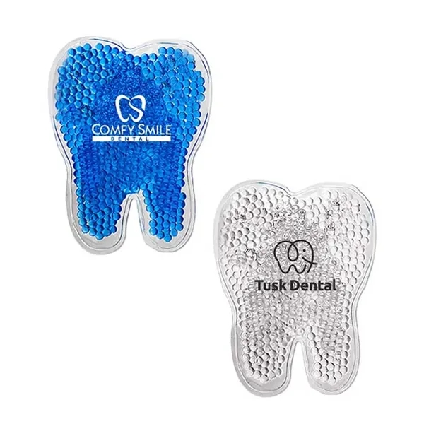 5" x 5" tooth-shaped gel hot and cold gel pack activated... from ASI 63549 Jornik Manufacturing Corp / Jornik