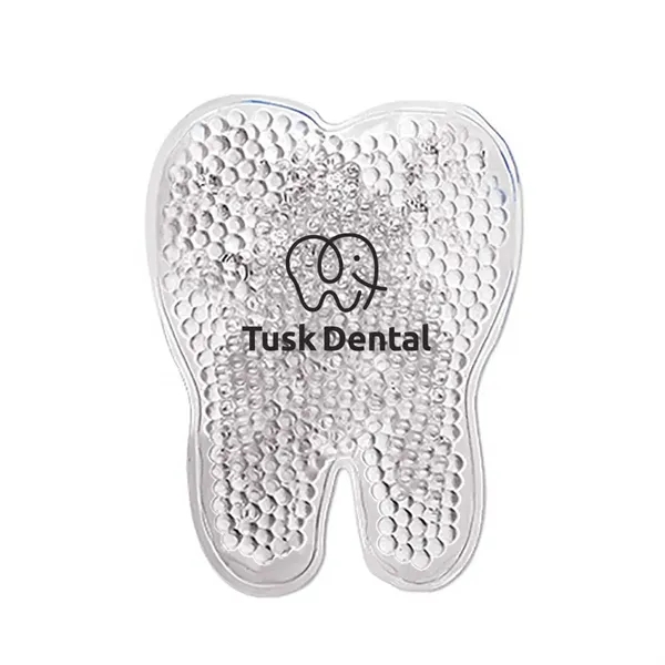 5" x 5" tooth-shaped gel hot and cold gel pack activated... from ASI 63549 Jornik Manufacturing Corp / Jornik