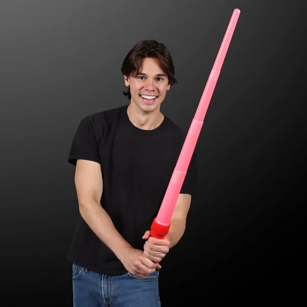 Red LED Expandable Saber; Blank and Imprint Pricing... from ASI 34194 ALightPromos / Alight Promotional Products