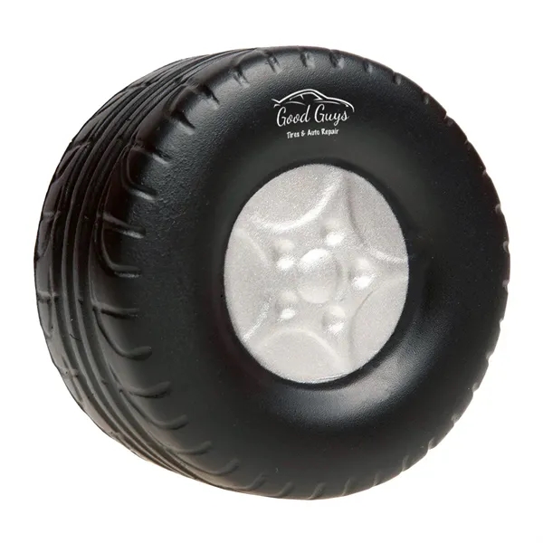1.25" x 2.5" car tire shaped stress reliever made of PU... from ASI 63549 Jornik Manufacturing Corp