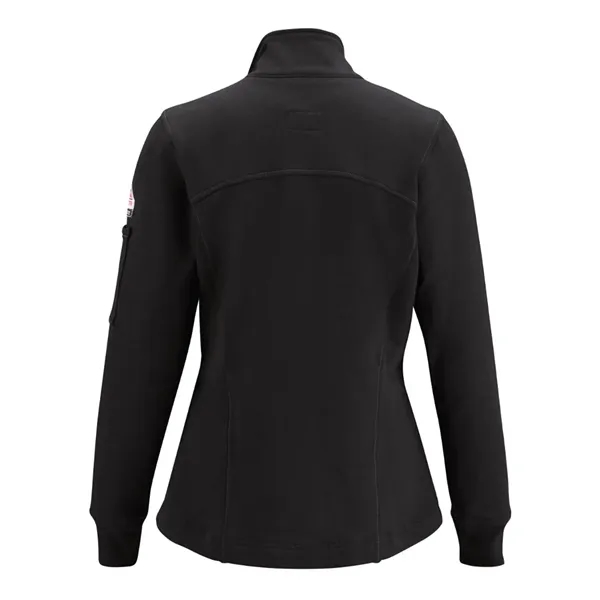 Women's Zip Front Fleece Jacket-Cotton/Spandex Blend... from ASI 84358 S&S Activewear