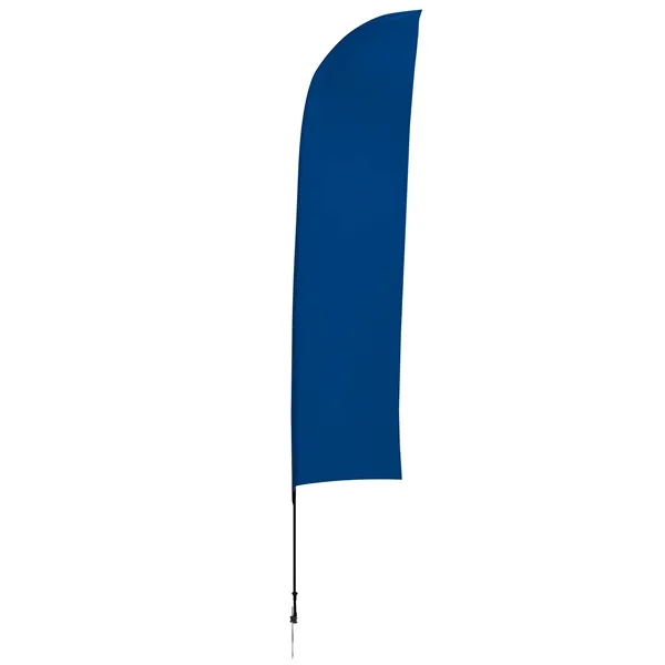 13' solid-colored blade sail sign with single sided graphics and a... from ASI 87188 Showdown Displays