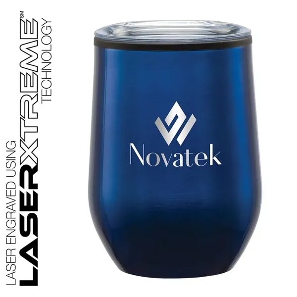Toscana 12 oz. Double Wall Steel/ Recycled PP Liner Tumbler... from ASI 67866 Logomark/Valumark