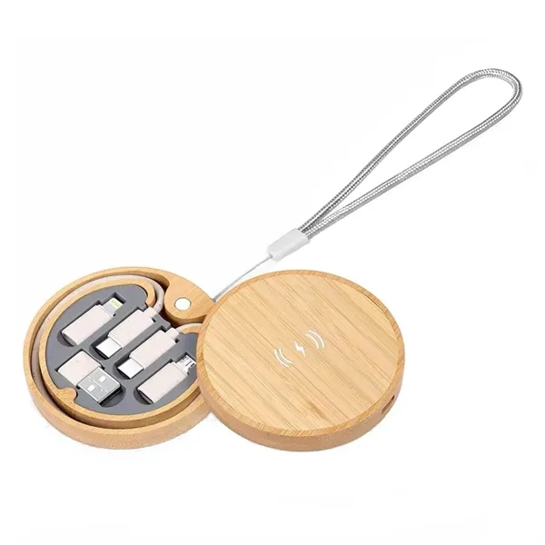 5 in 1 ECO charging kit with 15W wireless charger with... from ASI 37218 Athena Promo (tm)