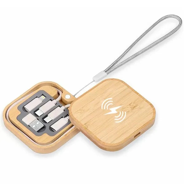 5 in 1 ECO charging kit with 15W wireless charger with... from ASI 37218 Athena Promo (tm)