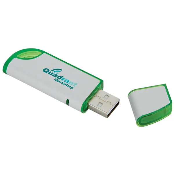 2 GB Slanted USB 2.0 Flash Drive... from ASI 40480 Koozie Group
