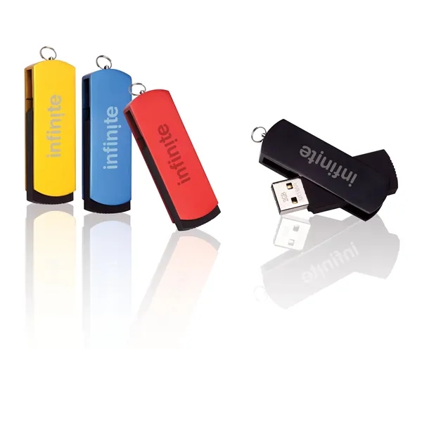 8 GB Slide USB 2.0 Flash Drive... from ASI 40480 Koozie Group