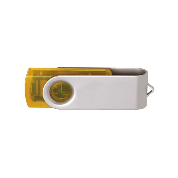 2 GB Translucent Folding USB 2.0 Flash Drive... from ASI 40480 Koozie Group
