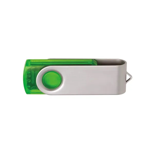 4 GB Translucent Folding USB 2.0 Flash Drive... from ASI 40480 Koozie Group
