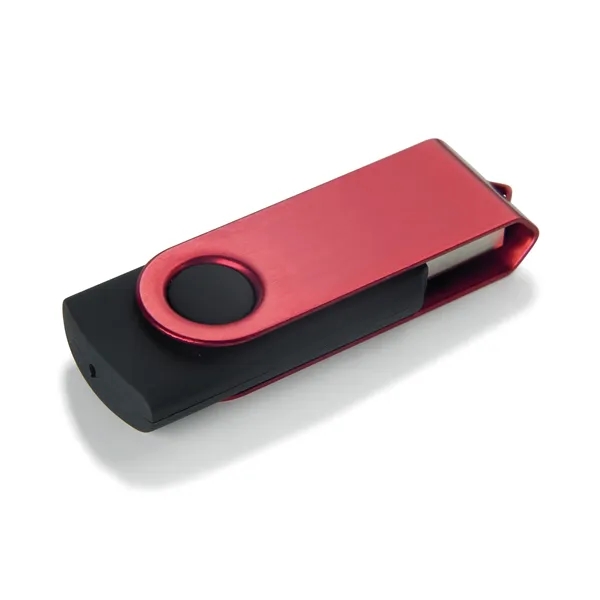 8 GB Color Accent Folding USB 2.0 Flash Drive... from ASI 40480 Koozie Group