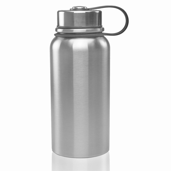 Stainless steel 27 oz. water bottle with double wall, vacuum insulated... from ASI 39552 BEL Promo