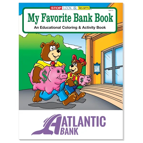 Coloring Book: My Favorite Bank... from ASI 40480 Koozie Group / Norwood