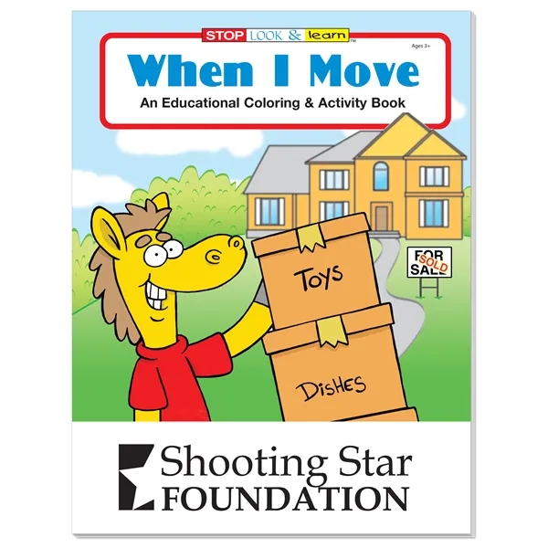 Coloring Book: When I Move... from ASI 40480 Koozie Group / Norwood
