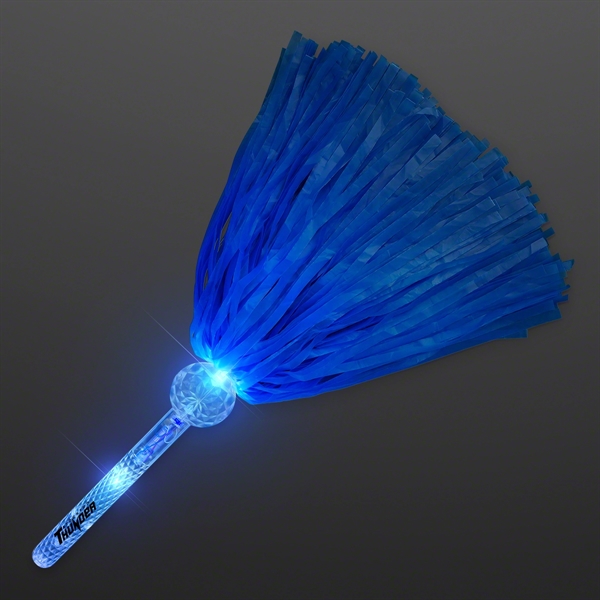Pom Poms Light Up Team Spirit Wands; Imprint and Blank Pricing... from ASI 34194 ALightPromos