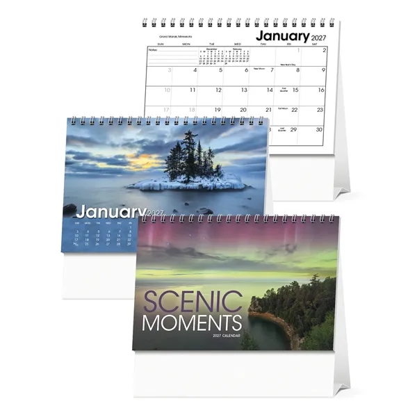 Scenic Moments Large Desk... from ASI 40480 Koozie Group / Norwood Triumph Calendar