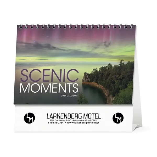 Scenic Moments Large Desk... from ASI 40480 Koozie Group / Norwood Triumph Calendar