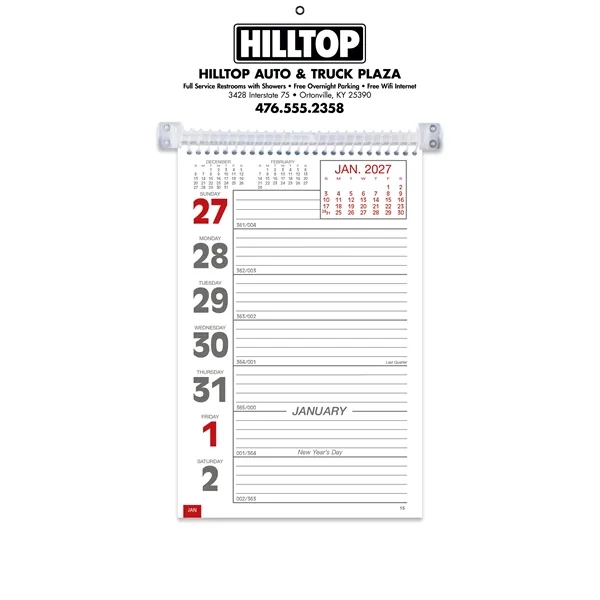 Weekly Memo... from ASI 40480 Koozie Group / Norwood Triumph Calendar