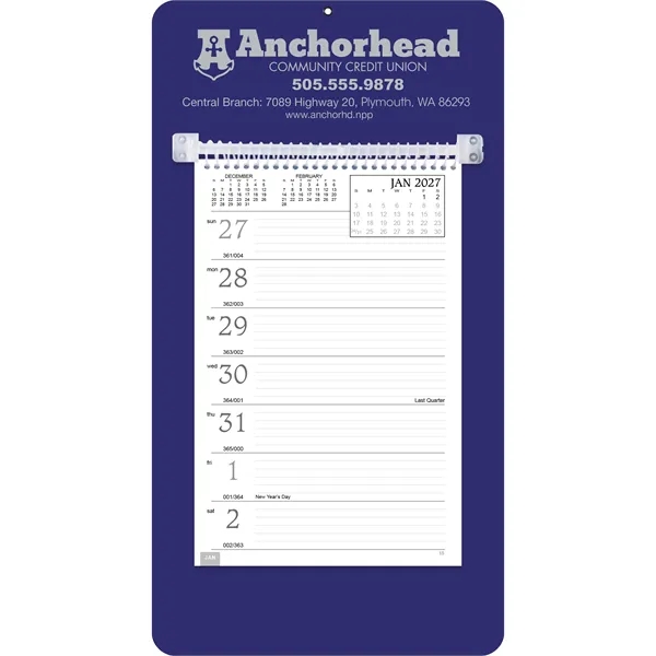 Weekly Memo... from ASI 40480 Koozie Group / Norwood Triumph Calendar