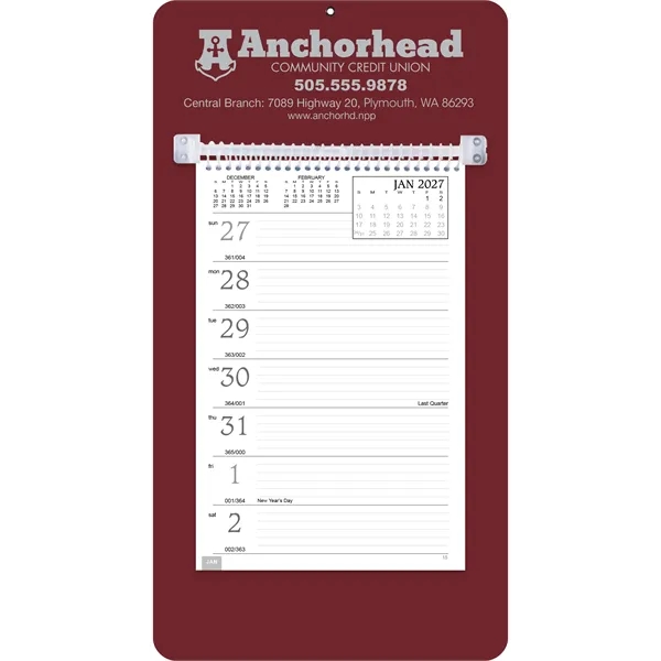 Weekly Memo... from ASI 40480 Koozie Group / Norwood Triumph Calendar