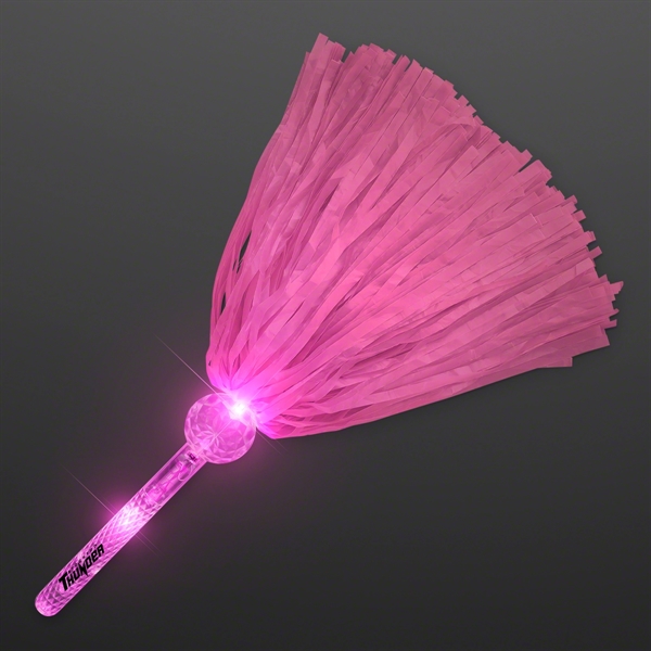 Pom Poms Light Up Team Spirit Wands; Imprint and Blank Pricing... from ASI 34194 ALightPromos