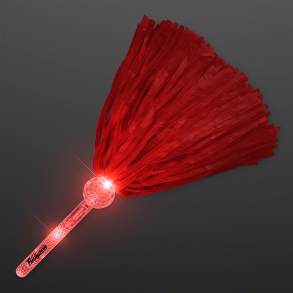 Pom Poms Light Up Team Spirit Wands; Imprint and Blank Pricing... from ASI 34194 ALightPromos