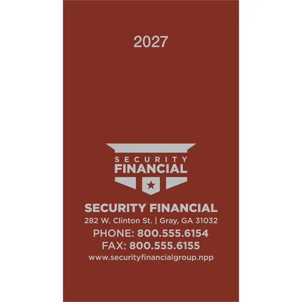 Monthly Pocket Planner... from ASI 40480 Koozie Group / Norwood Triumph Calendar