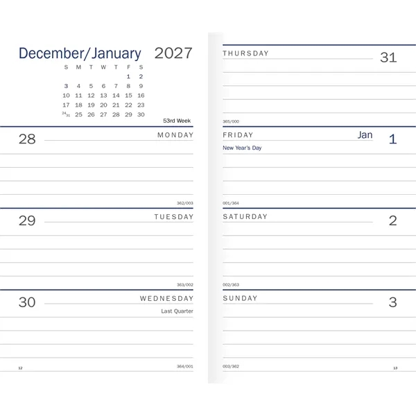 Classic Weekly Pocket Planner... from ASI 40480 Koozie Group / Norwood Triumph Calendar