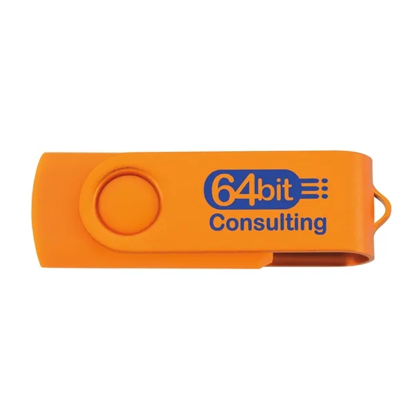 1 GB Two Tone Folding USB 2.0 Flash Drive... from ASI 40480 Koozie Group
