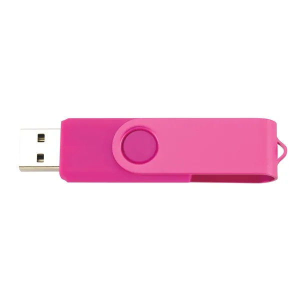 16 GB Two Tone Folding USB 2.0 Flash Drive... from ASI 40480 Koozie Group