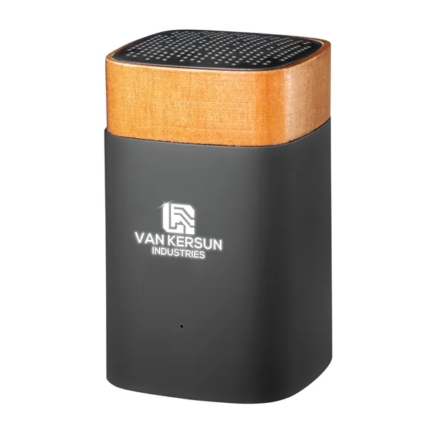 SCX Design™ Maple Wood Clever 5W Speaker... from ASI 40480 Koozie Group