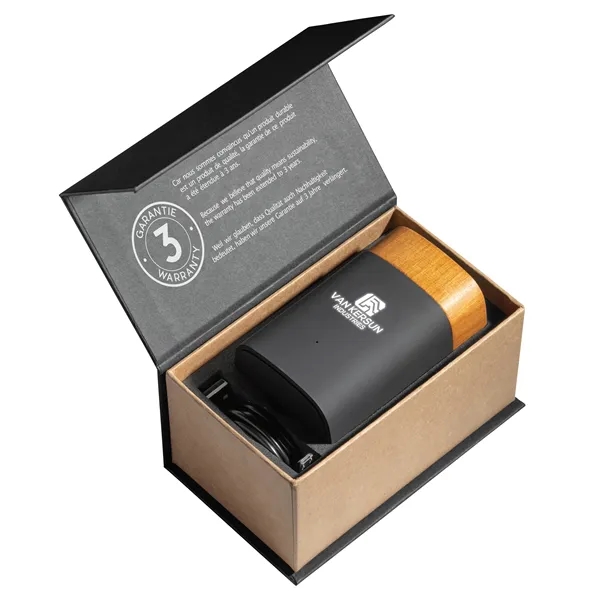 SCX Design™ Maple Wood Clever 5W Speaker... from ASI 40480 Koozie Group