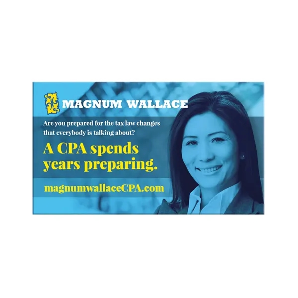 30 Mil 4-Color Process Business Card Magnet... from ASI 40480 Koozie Group