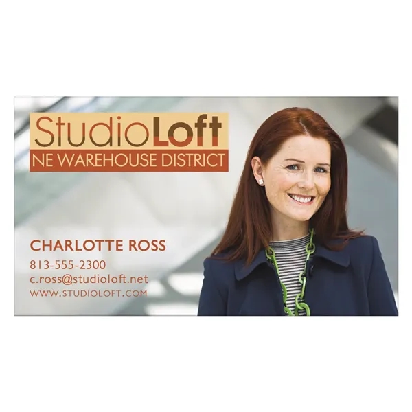 30 Mil 4-Color Process Business Card Magnet... from ASI 40480 Koozie Group