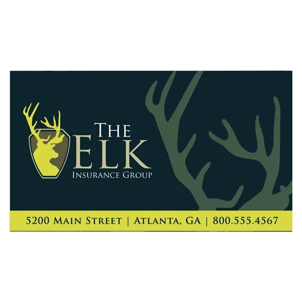 30 Mil 4-Color Process Business Card Magnet... from ASI 40480 Koozie Group