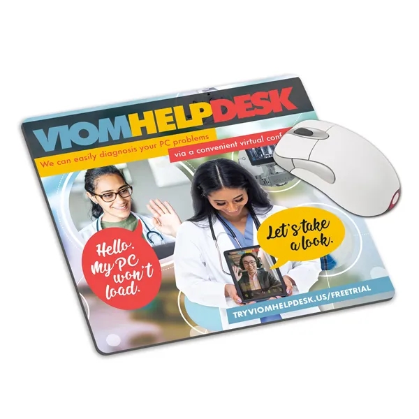 1/16"Fabric Surface Mouse Pad (7-1/2" x 8-1/2")... from ASI 40480 Koozie Group