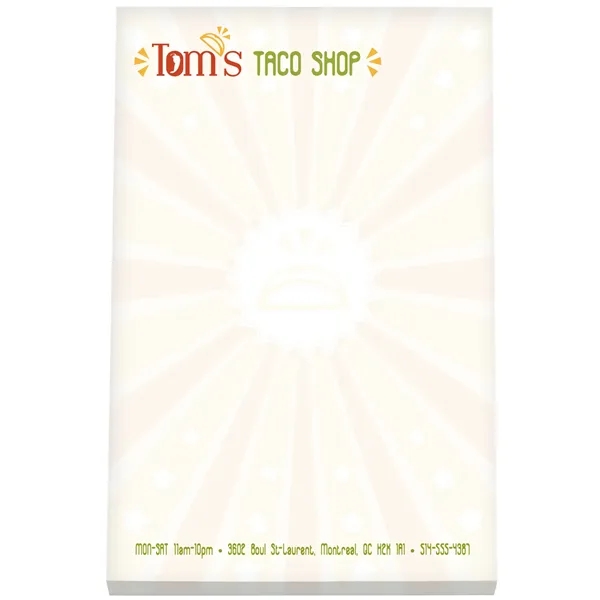 Souvenir® 4" x 6" Scratch Pad, 50 Sheet... from ASI 40480 Koozie Group