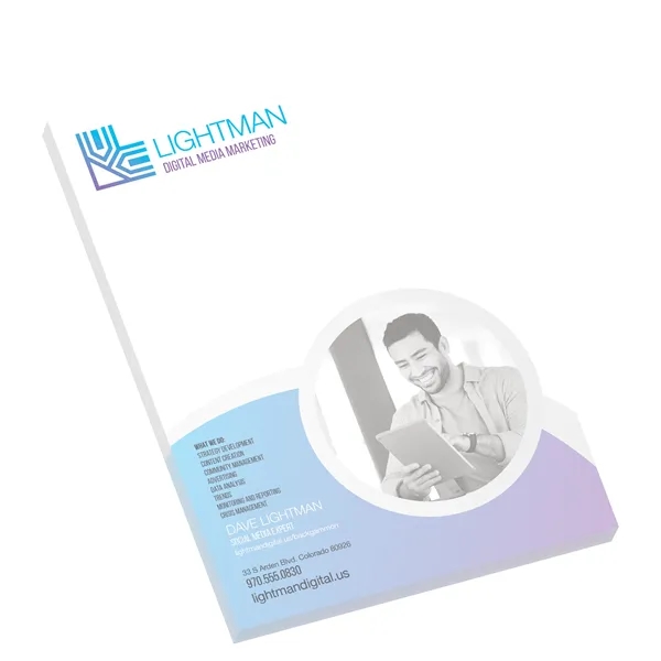 Souvenir® 5" x 7" Scratch Pad, 50 Sheet... from ASI 40480 Koozie Group